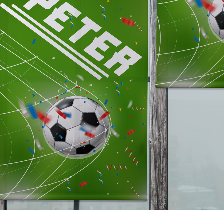 Tende a rullo personalizzabili Gol da gol - TenStickers