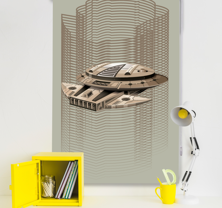 Tenda a rullo Navicella spaziale - TenStickers