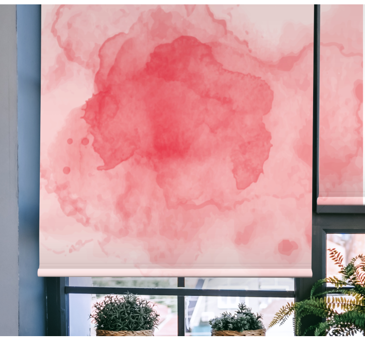Tende a rullo motivi acquerello morbido - TenStickers