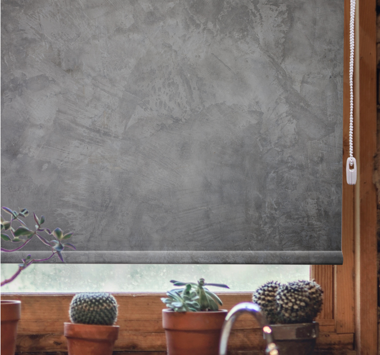 Tende a rullo motivi modello di muro di cemento - TenStickers