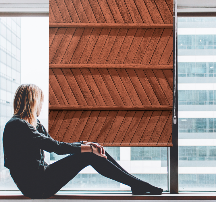 Tende a rullo motivi motivo a spina di pesce - TenStickers