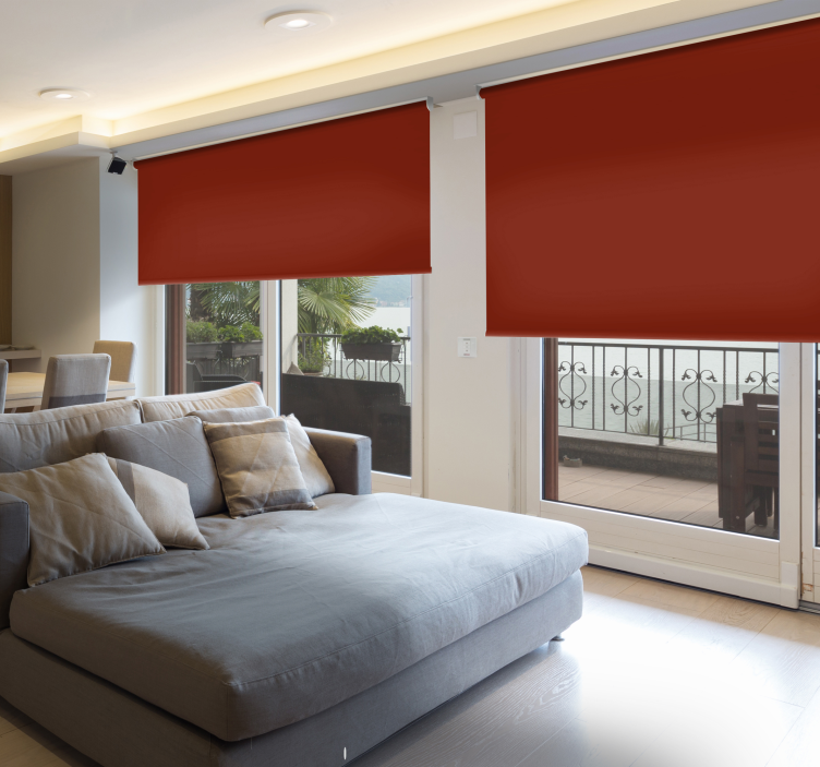 tende a rullo terra di siena - TenStickers