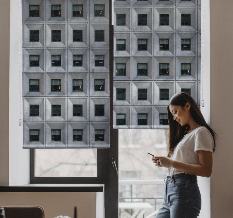 Tende a rullo trame e modelli brutalismo effect - TenStickers