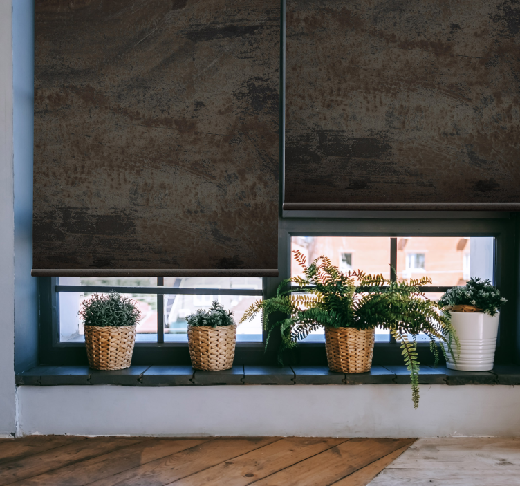 Tende a rullo trame e modelli ferro industriale - TenStickers