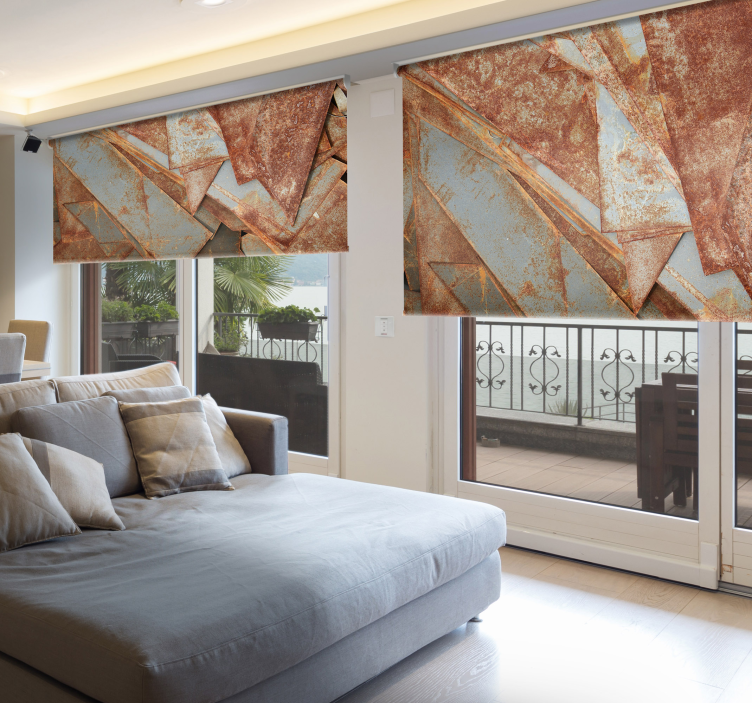 Tende a rullo trame e modelli piastre di ferro - TenStickers