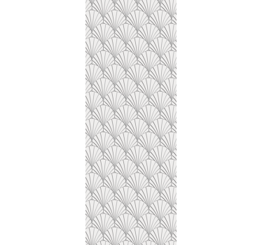 Tenda a rullo moderna motivo a ventaglio elegante - TenStickers
