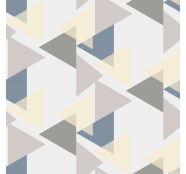 Tenda a rullo moderna triangoli verticali - TenStickers