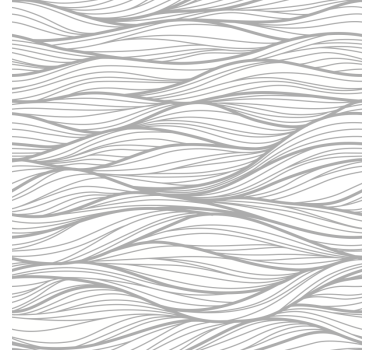 Tenda a rullo moderna texture wave su sfondo bianco - TenStickers