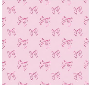 Tenda a rullo rosa motivo fiocchi rosa - TenStickers