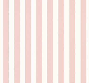 Tenda a rullo rosa a righe rosa e bianche - TenStickers