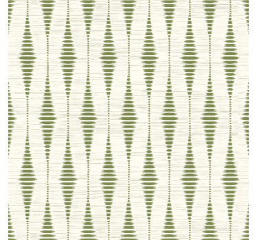 Tenda a rullo moderna verde muschio ikat rabaul - TenStickers
