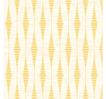 Tenda a rullo moderna ikat giallo rabaul - TenStickers