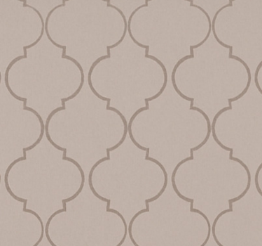 Tenda a rullo moderna effetto lino taupe - TenStickers
