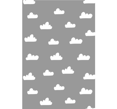 Tenda a rullo neonati cieli nuvolosi - TenStickers