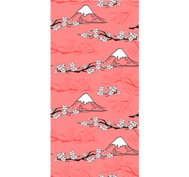Tenda a rullo albero Primavera - TenStickers
