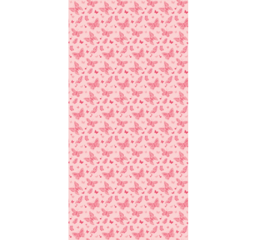 Tende a rullo farfalla Rosa - TenStickers