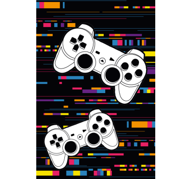 Tende a rullo cameretta Console remota multicolore - TenStickers