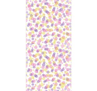 Tende a rullo stile originale Pois di colore chiaro - TenStickers