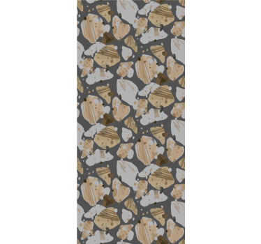 Tenda a rullo corridoio grande modello terrazzo - TenStickers