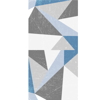 Tenda a rullo moderna forme geometriche arte - TenStickers