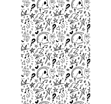 Tende a rullo stile moderno Modello di segni cool - TenStickers