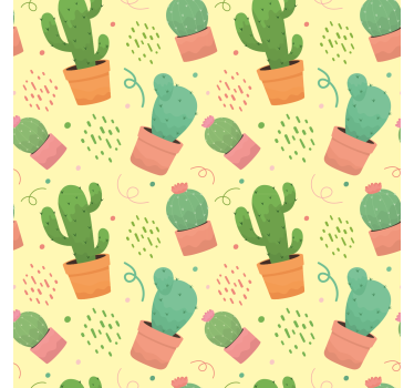 Tende a rullo Bambini modello di cactus - TenStickers
