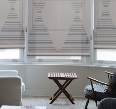Tenda a rullo moderna elegante motivo a righe - TenStickers