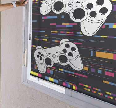 Tende a rullo cameretta Console remota multicolore - TenStickers