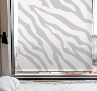 Tenda a rullo alberi stile zebrato - TenStickers
