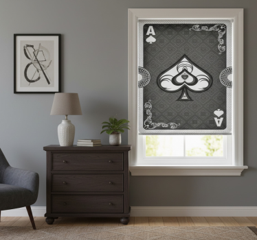 Tenda a rullo camera da letto asso - TenStickers