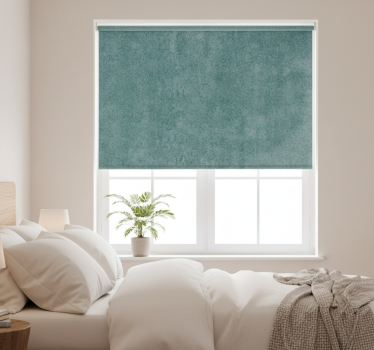 Tenda a rullo camera da letto verde chiaro nordico - TenStickers