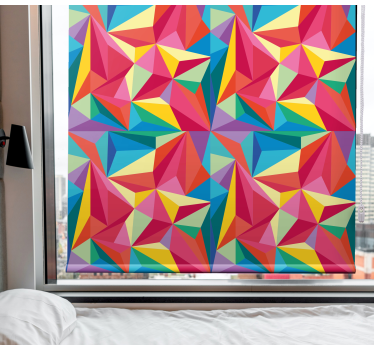 Rullo originale geometrico colorato per cameretta - TenStickers