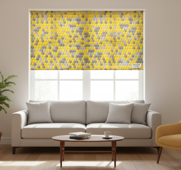Tenda a rullo moderna blocchi di costruzione pantone - TenStickers