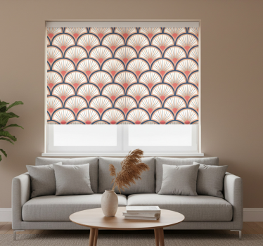 Tenda a rullo moderna eleganza negli archi - TenStickers