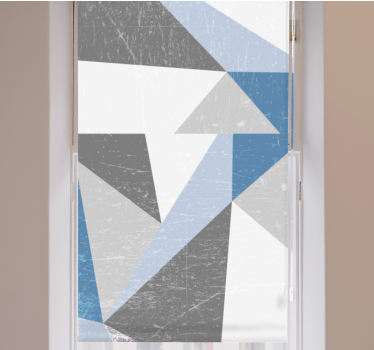 Tenda a rullo moderna forme geometriche arte - TenStickers