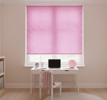 Tenda a rullo rosa effetto tessuto - TenStickers