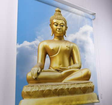 Tende a rullo camera da letto Buddha soleggiato - TenStickers