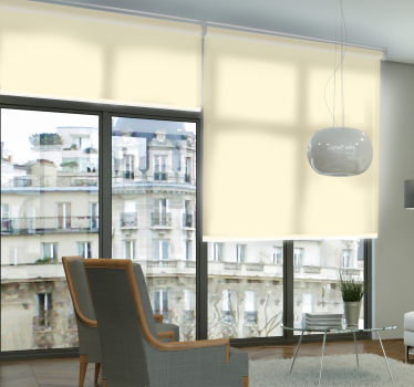 Tende a rullo color cammello traslucida - TenStickers