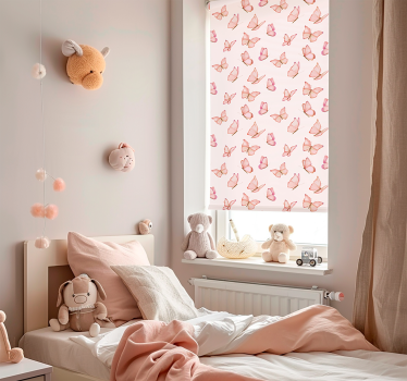 Tende a rullo farfalla farfalle ad acquerello - TenStickers