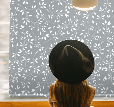 Tenda a rullo soggiorno moderne Piante natur - TenStickers