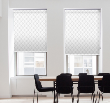 Tenda a rullo sala da pranzo trame e modelli imbottita testura - TenStickers