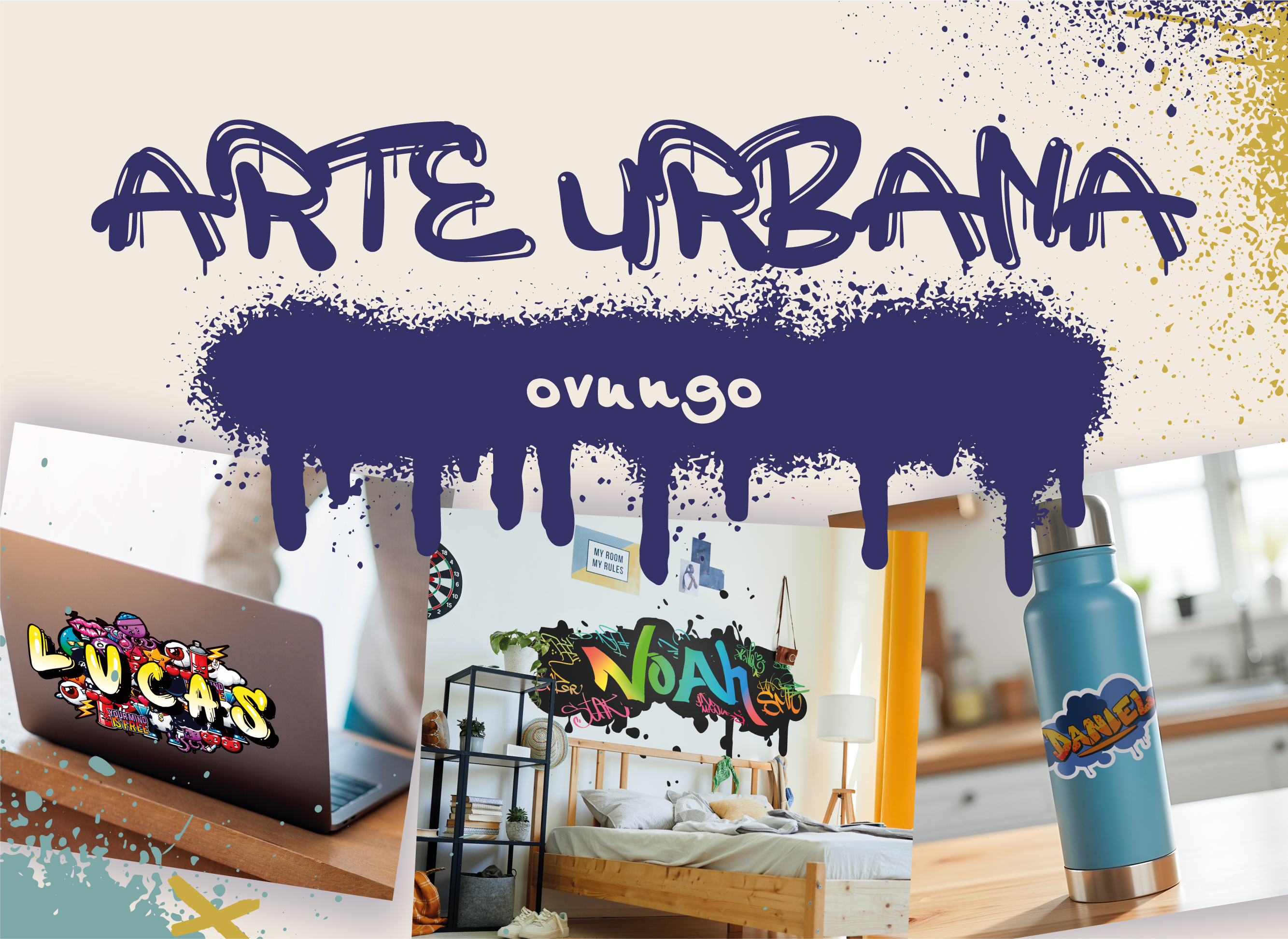 Adesivi graffiti personalizzati: