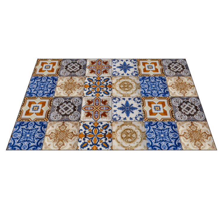 Tovaglietta americana originale idraulica multicolore - TenStickers