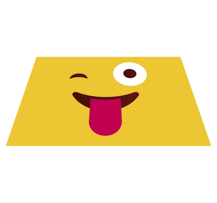 Tovagliette per bambini con emoji moderne - TenStickers