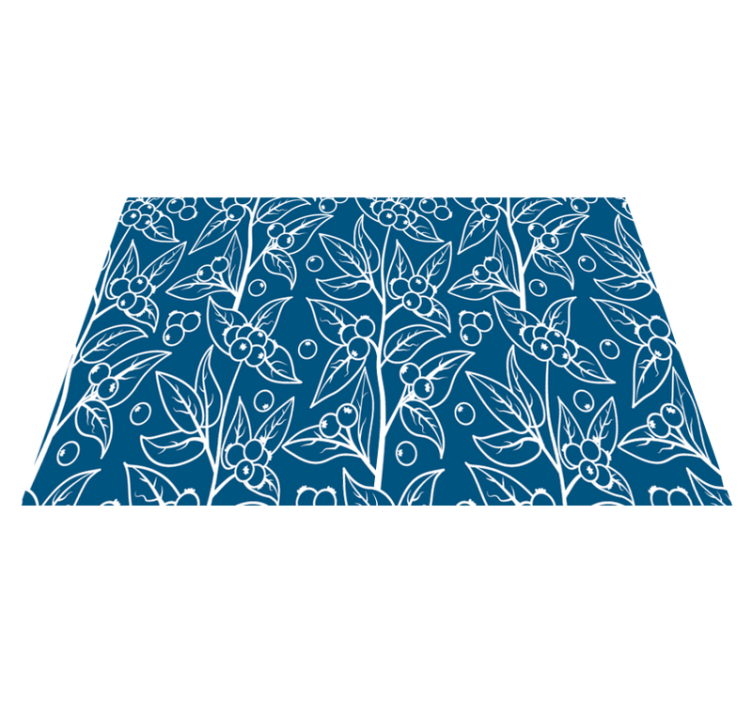 Tovaglietta americana motivo floreale delicato - TenStickers