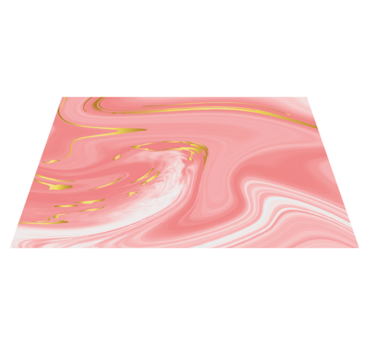 Tovaglietta americana moderna marmo rosa vorticoso - TenStickers