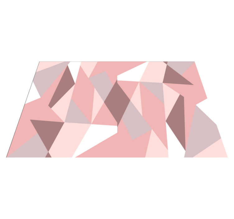 Tovaglietta americana moderna sfondo forme geometriche - TenStickers