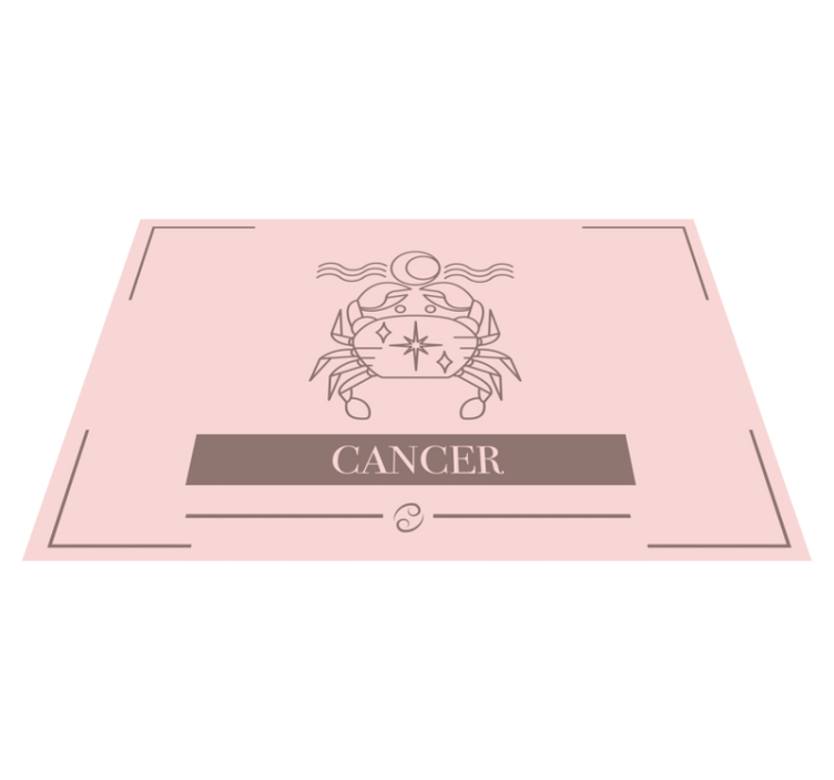 Tovaglietta segno zodiacale cancro - TenStickers