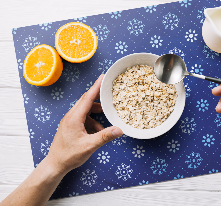 Tovaglietta americana con motivo navy - TenStickers