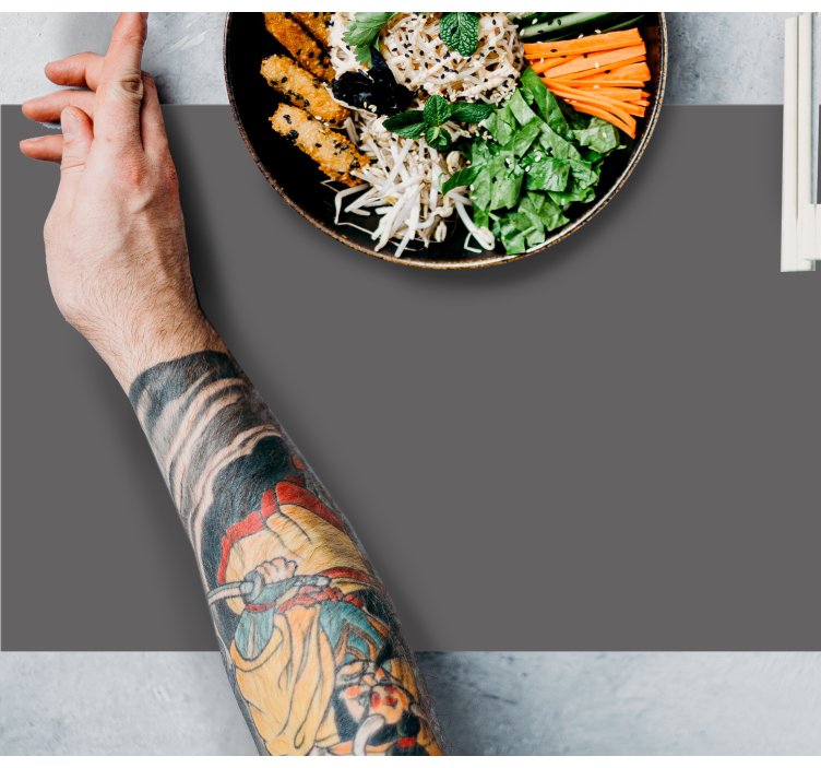 Tovaglietta americana disposizione per ciotole - TenStickers